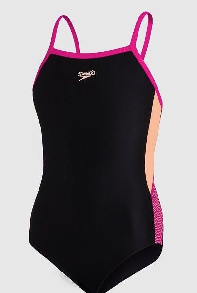 Speedo Dive Thinstrap Muscleback Girls Swim Suit