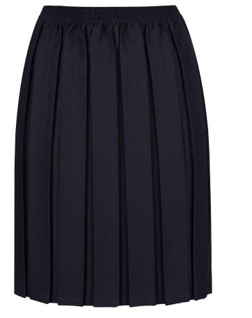 Winterbottoms Junior Box Pleat Navy Skirt
