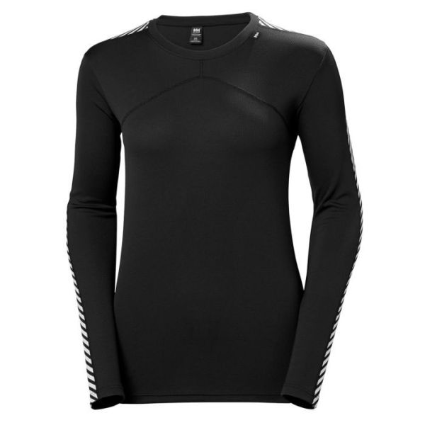 Helly Hansen Lifa Active Crew Womens Baselayer Black