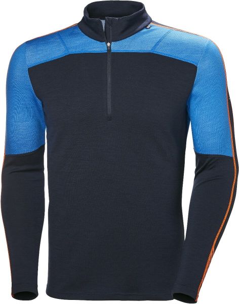 Helly Hasen Lifa Merino 1/2 Zip Mens Baselayer