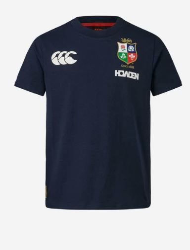 British Lions Kids Navy T-shirt 2025