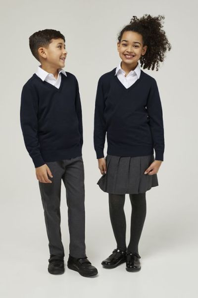 Navy School Cotton/Polyester School Jumper