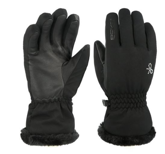 Eska Cocolella Lady Ski Glove Gem Black 3239