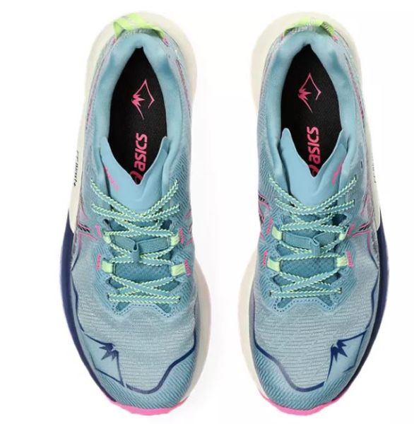 Asics Fujispeed 2 Women GRIS BLUE/BLACK