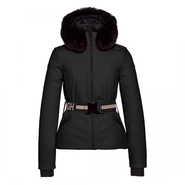 GoldBerg Hida Ski Jacket faux fur Black