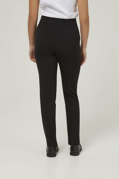 Trutex GTI SNR Girls TwinPocket Slim Style Trouser Black