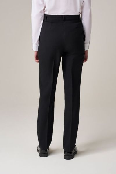 Trutex GTT High Waist Slimfit Sch Touser Black
