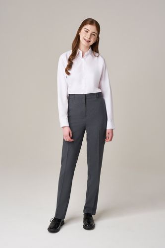 Trutex GTT High Waist Slimfit Sch Touser Grey