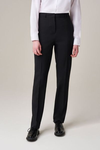 Trutex GTT High Waist Slimfit Sch Touser Black