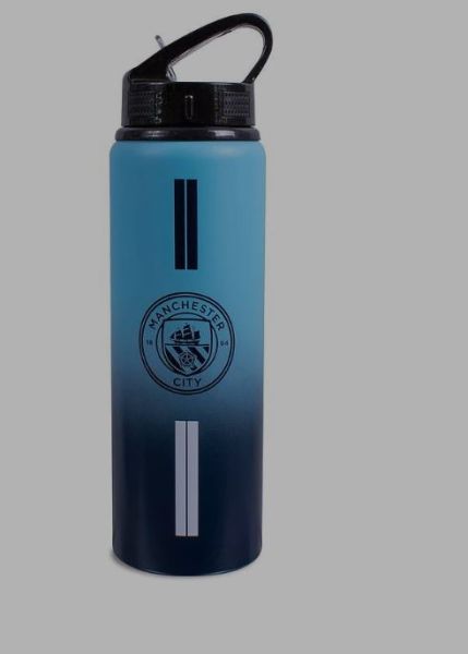 Man City Aluminium  Fade Drinks bottle