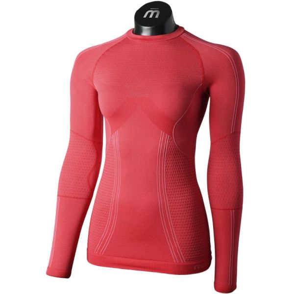 WOMAN LONG SLEEVES ROUND NECK SHIRT - ODOR ZERO IONIC+® SKINTECH