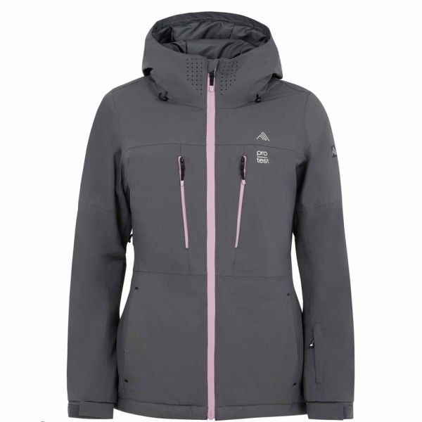 Protest Sima Women's Snow Jacket Grey