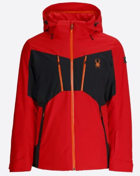 Spyder Rival Mens Ski Jacket- Red