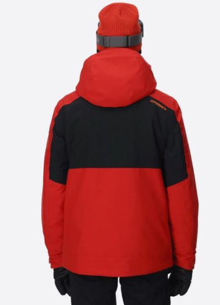 Spyder Rival Mens Ski Jacket- Red