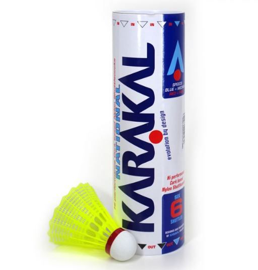Karakal Nat x6 Shuttle FAST red