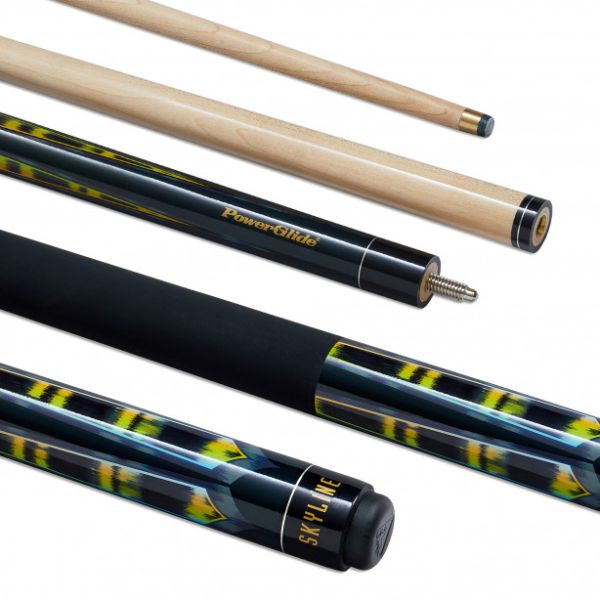 PPOWERGLIDE  POOL CUE SKYLINE 2 PIECE 10MM