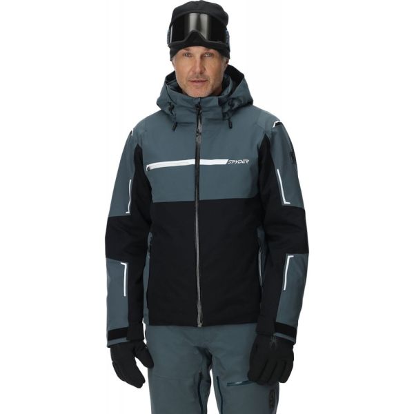 Spyder Titan Ski Jacket Black/Grey 2026