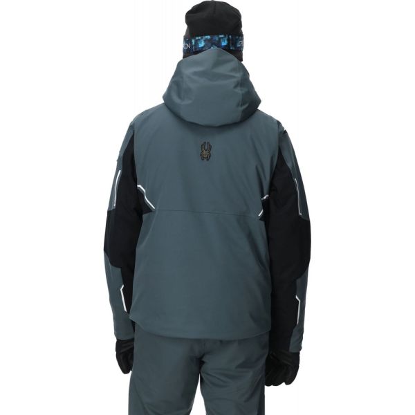 Spyder Titan Ski Jacket Black/Grey 2026