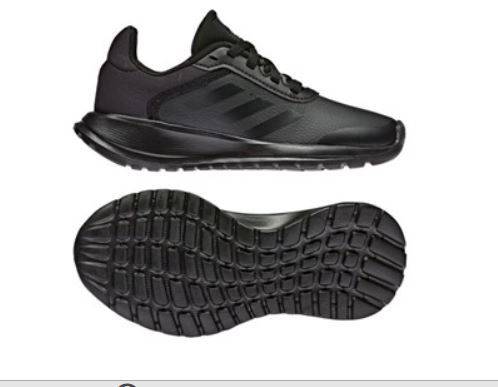 Adidas Tensaur Kids Black Lace