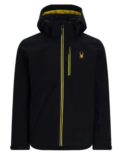 Spyder Tripoint Blk/Yel Men's Ski Jacket