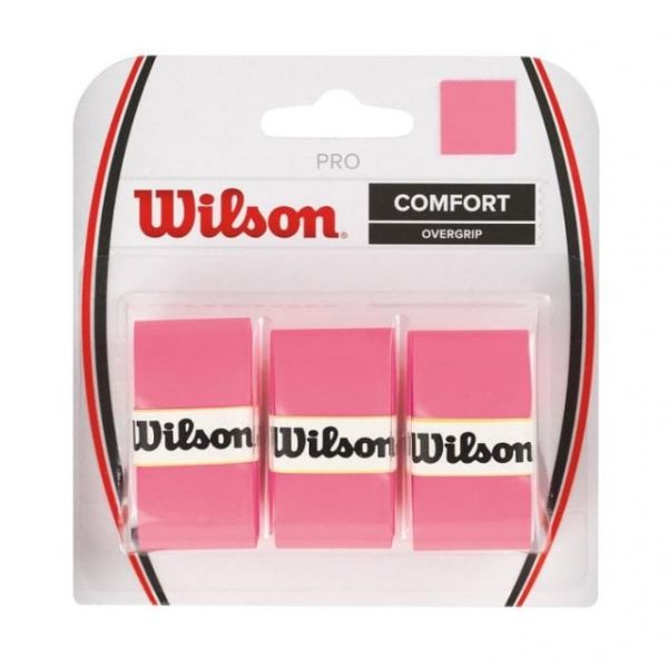 Wilsom Pro Overgrip 3 Pack Pink