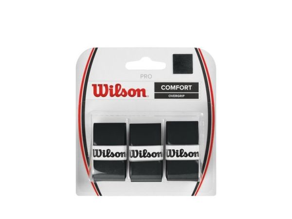 Wilson Pro Overgrip 3 Pack Black