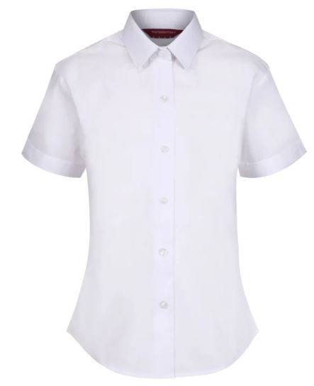 Winterbottoms S/S Non Iron Slim Revere Collar Blouse